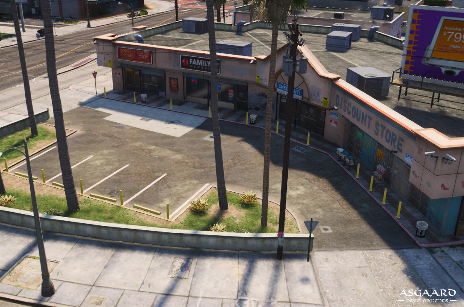 Strawberry Mall Parking