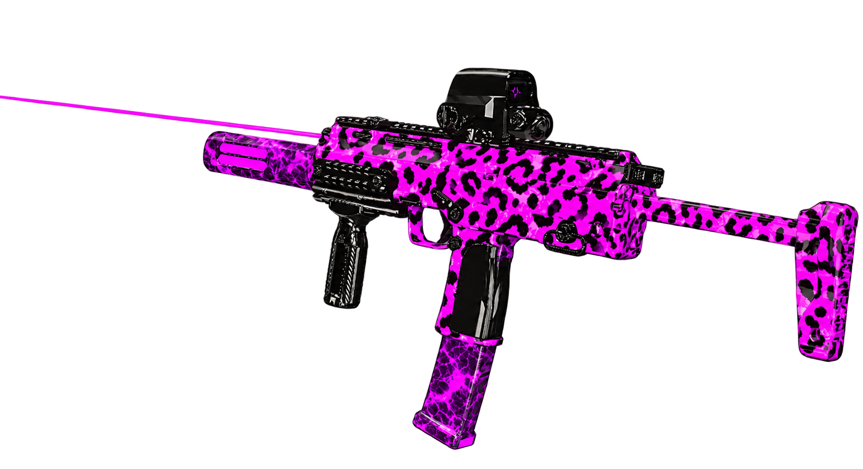 PURPLE CHEETAH MP7 — preview 1