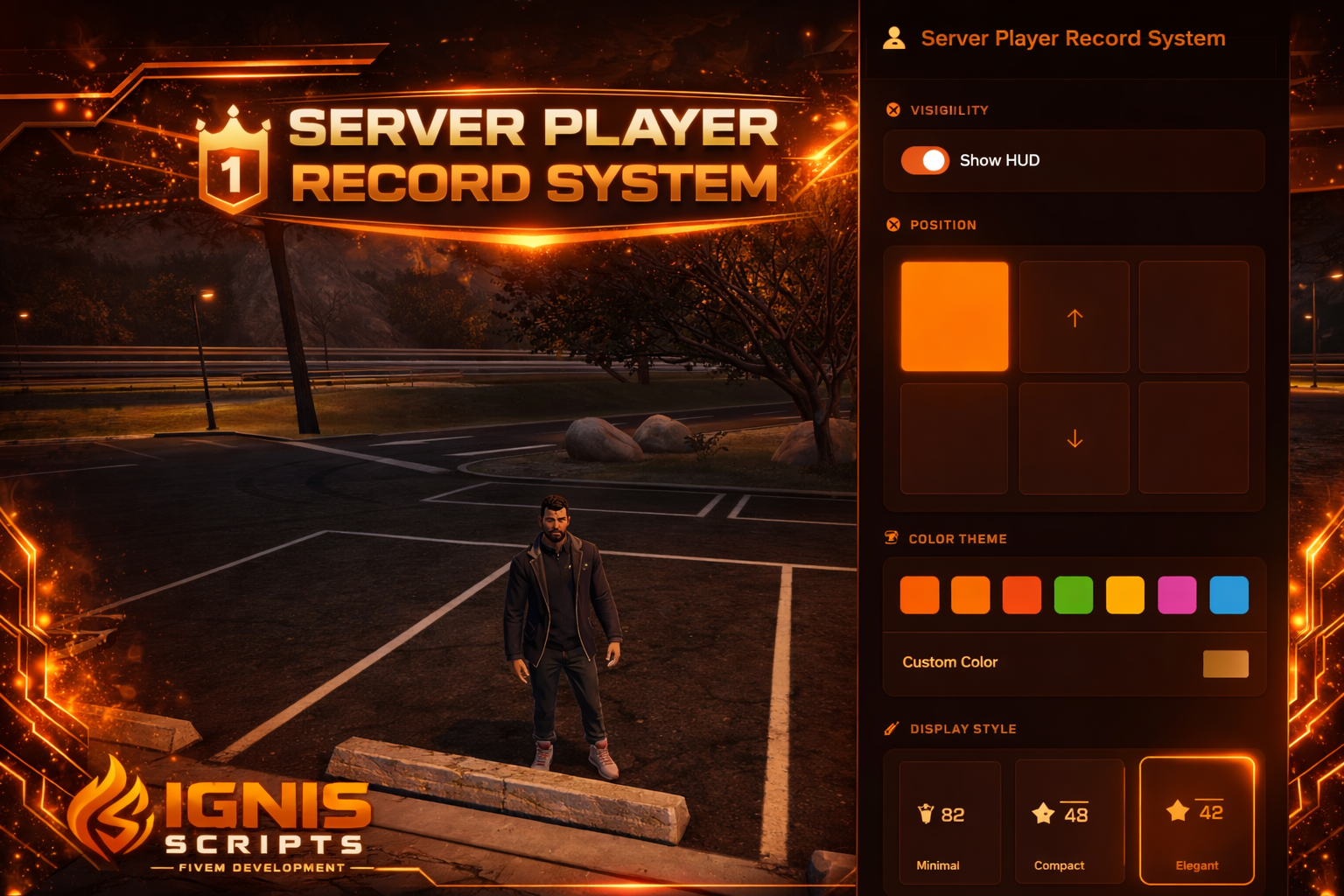 Server Player Record System