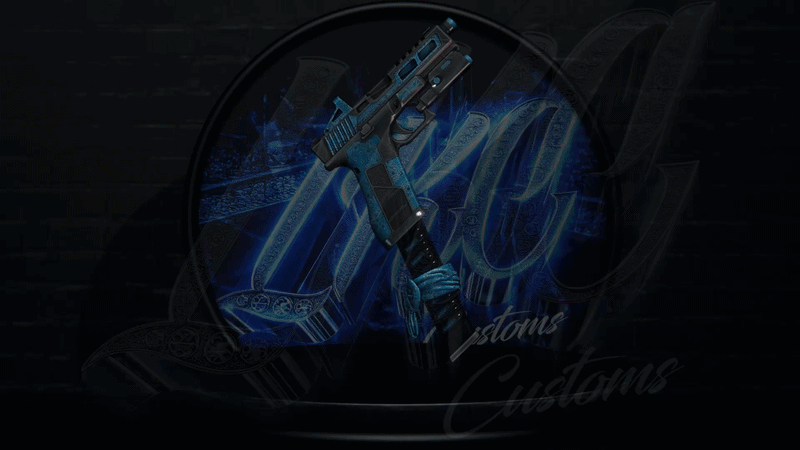 Chrome/Iced Bandanna Semi Pistol Pack (10 Colors)