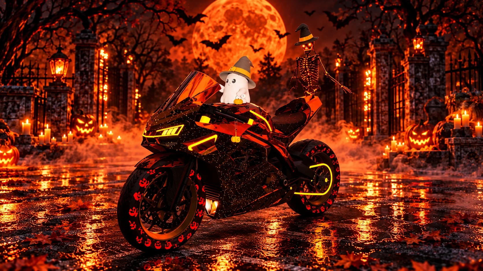 Vehicle xHalloween | Halloween Sport Bike