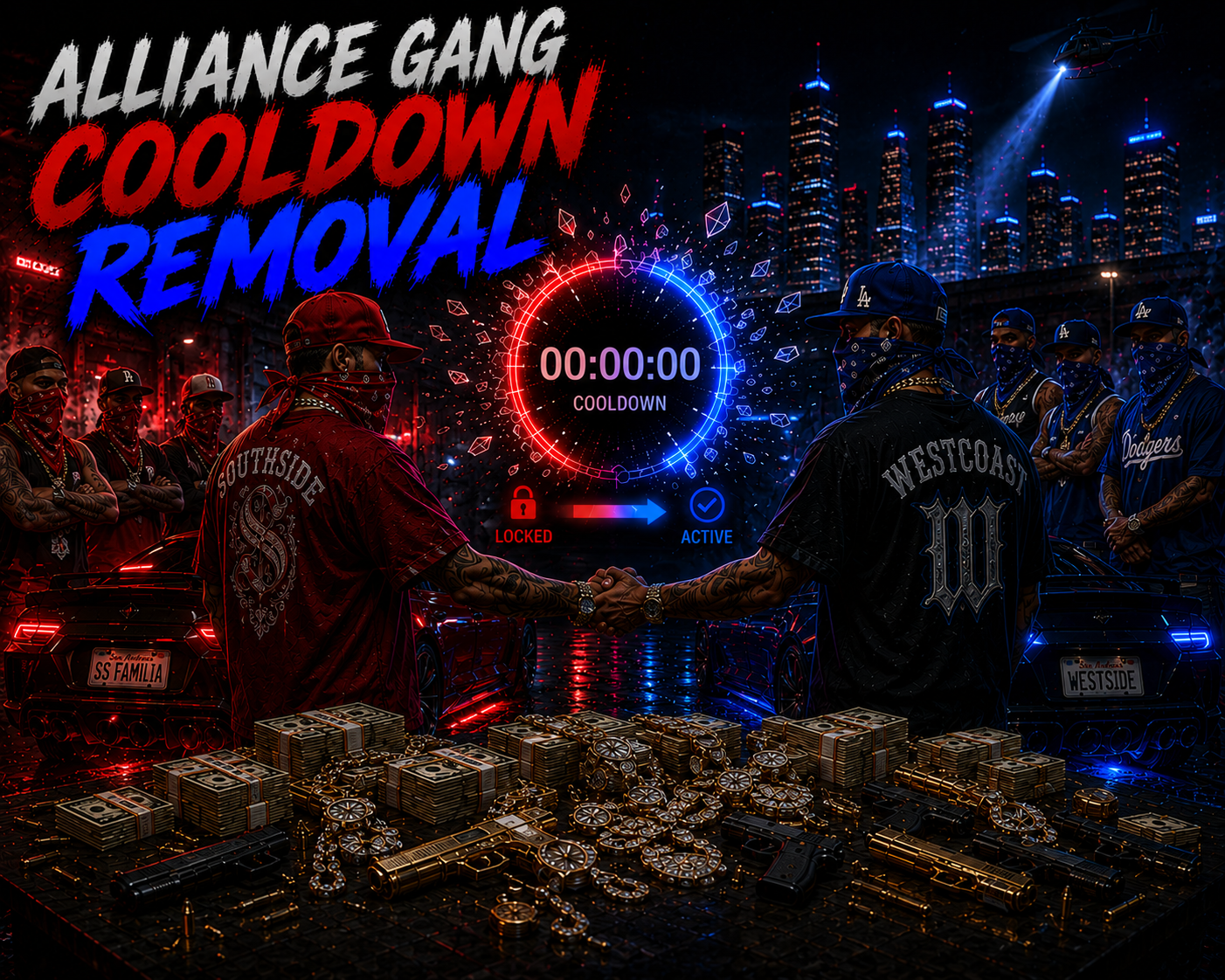 Alliance Gang Cooldown Removal x1