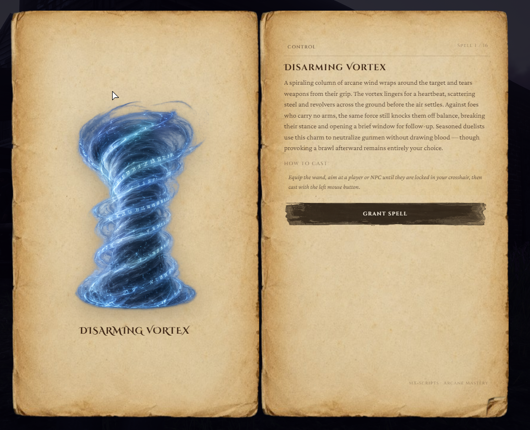 [VORP/RSG] MX-Wandmaster's Tome