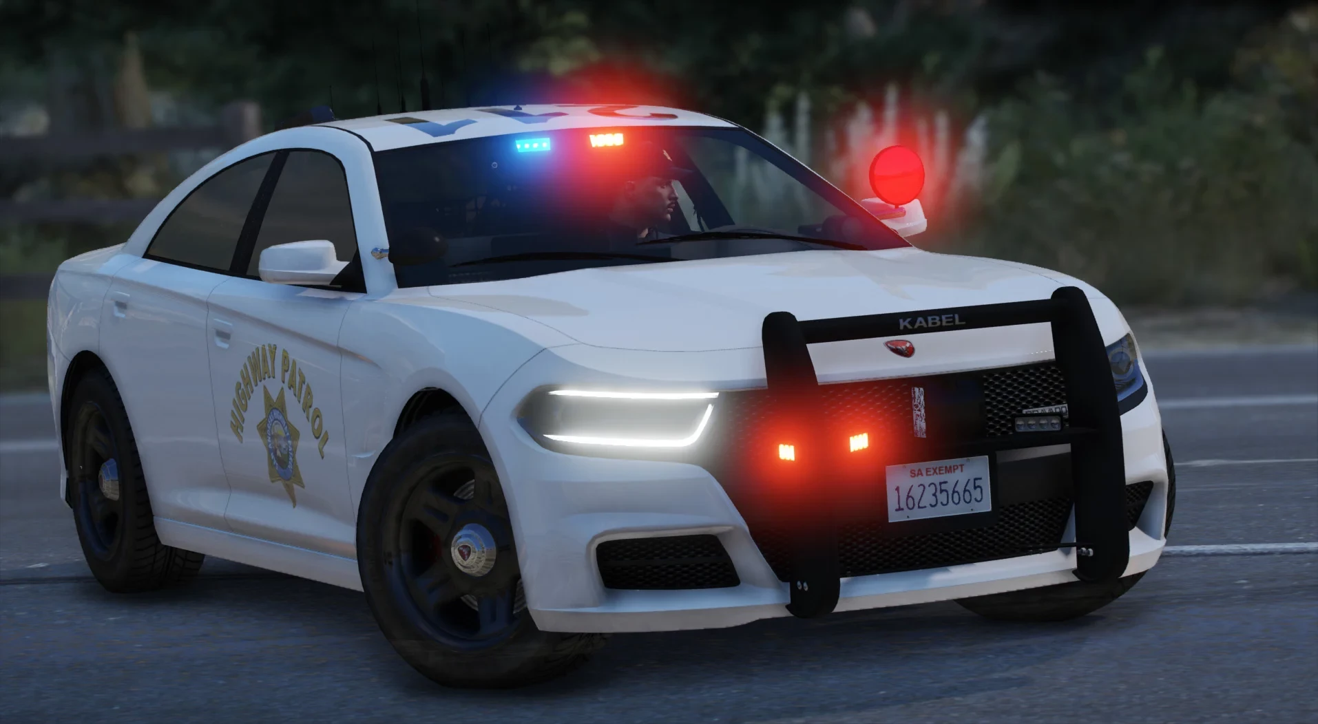 HP - 2023 Polarbear Bravado Police Pursuit Sedan