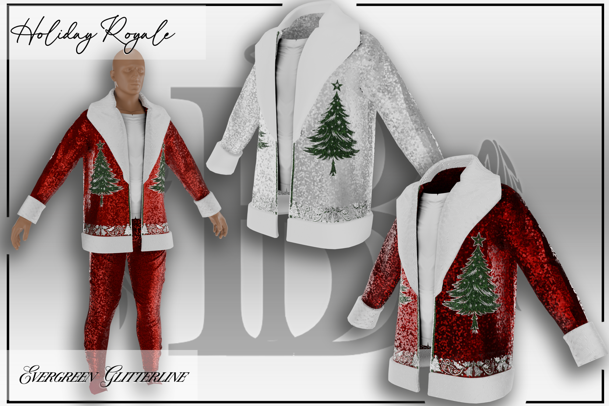 Evergreen Glitterline