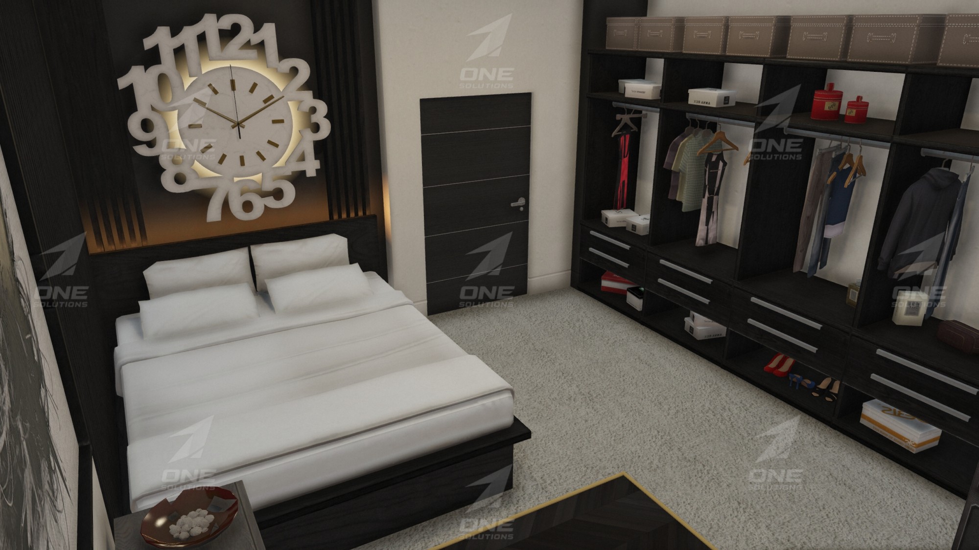 [MLO] Modern, Luxurios, Black&White Villa Interior