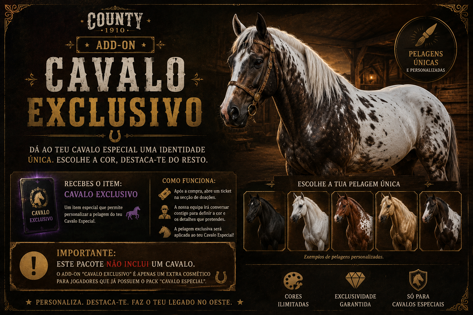 Cavalo Exclusivo [Add-on]