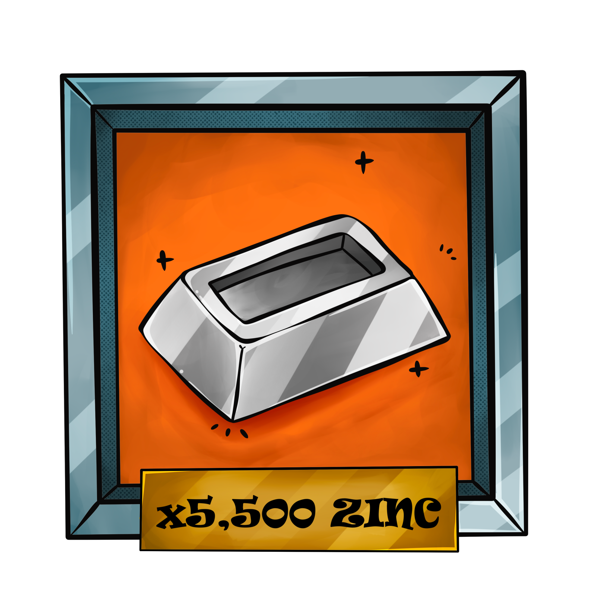 5,000 (+500) ZINC