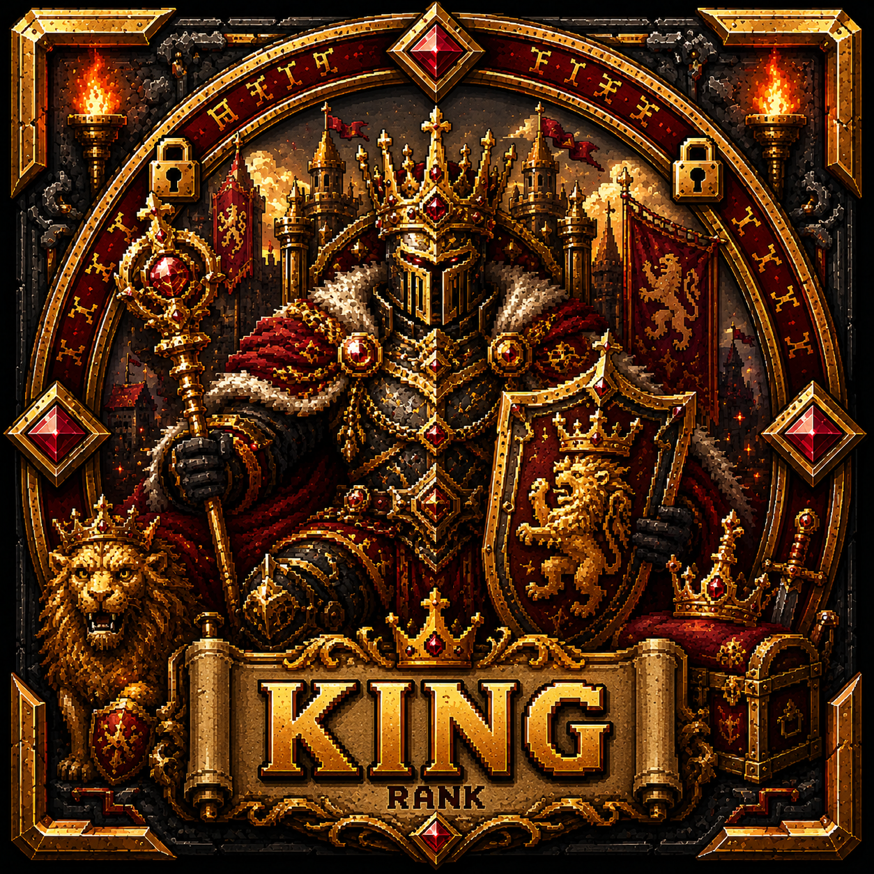 KING + 3500 COINS