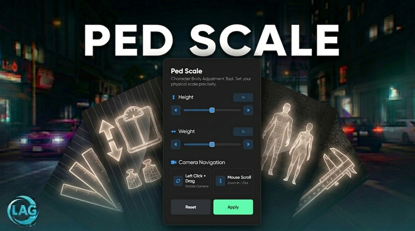 0Lag Pedscale | [ESX,QB,QBOX]