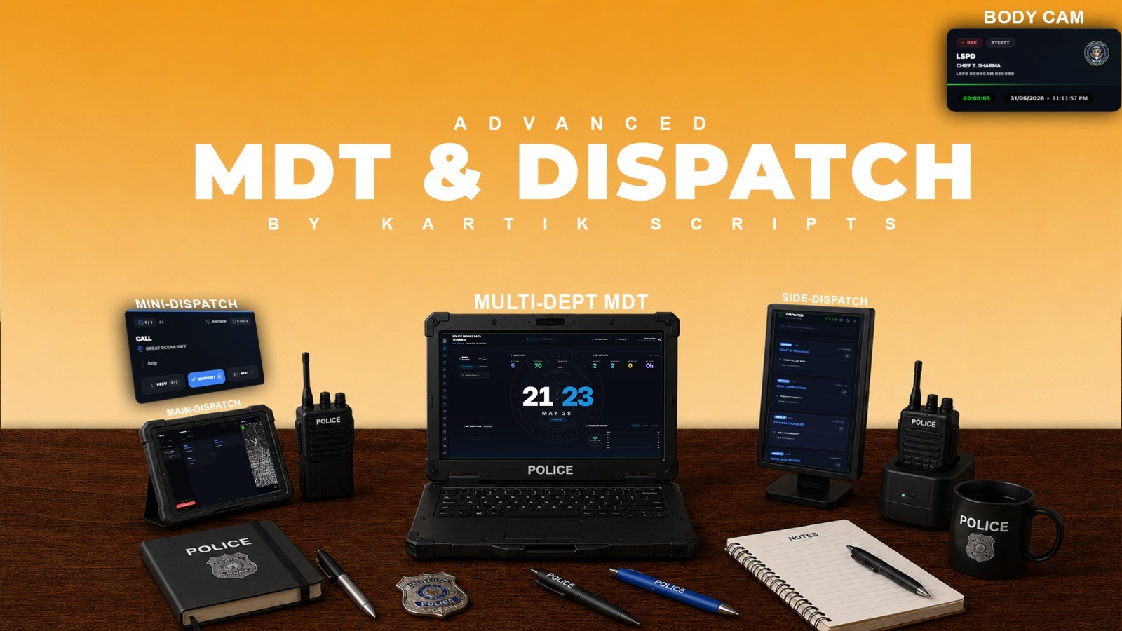 MDT with dispatch V2