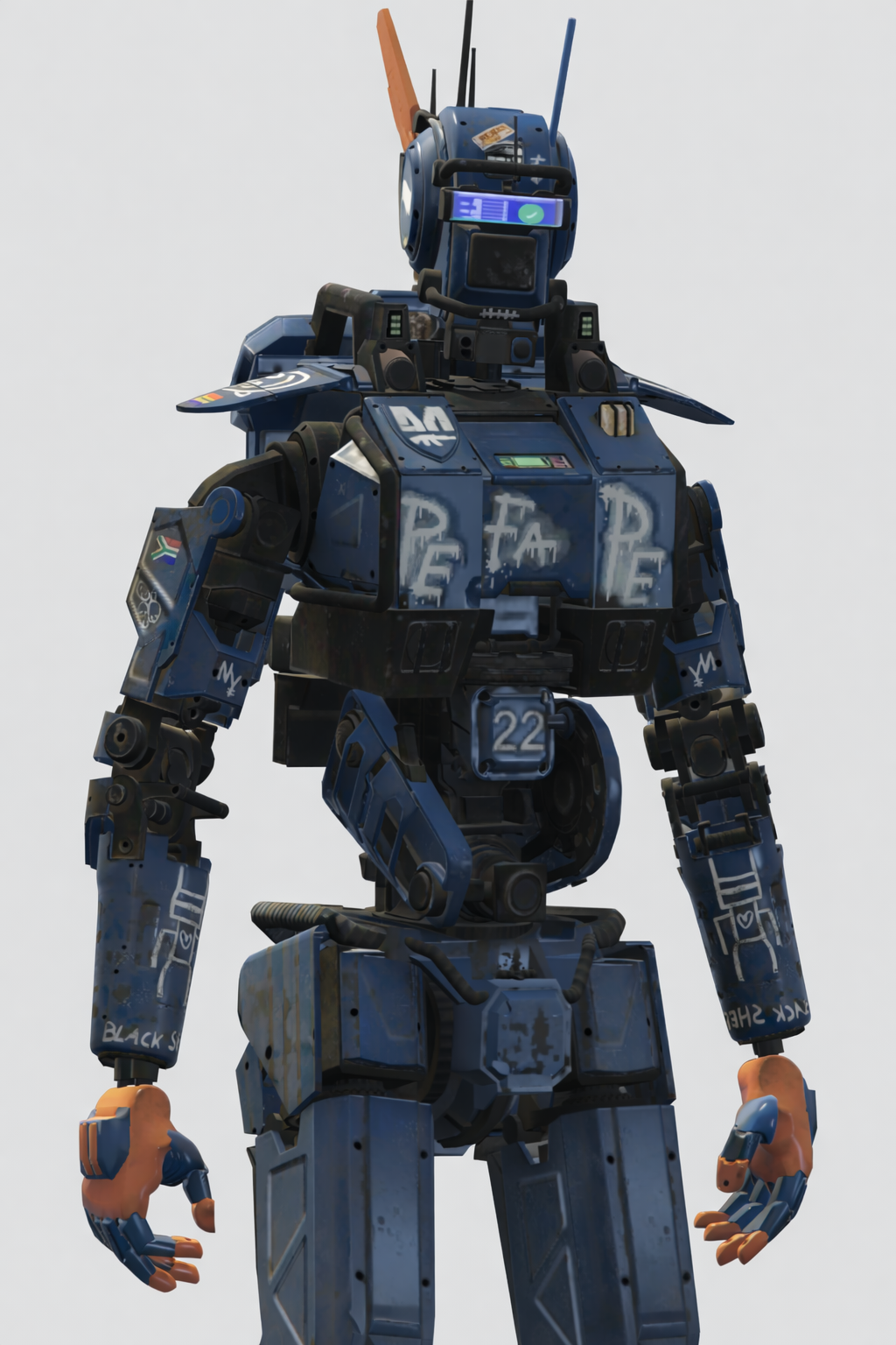 А suspiciously familiar robot