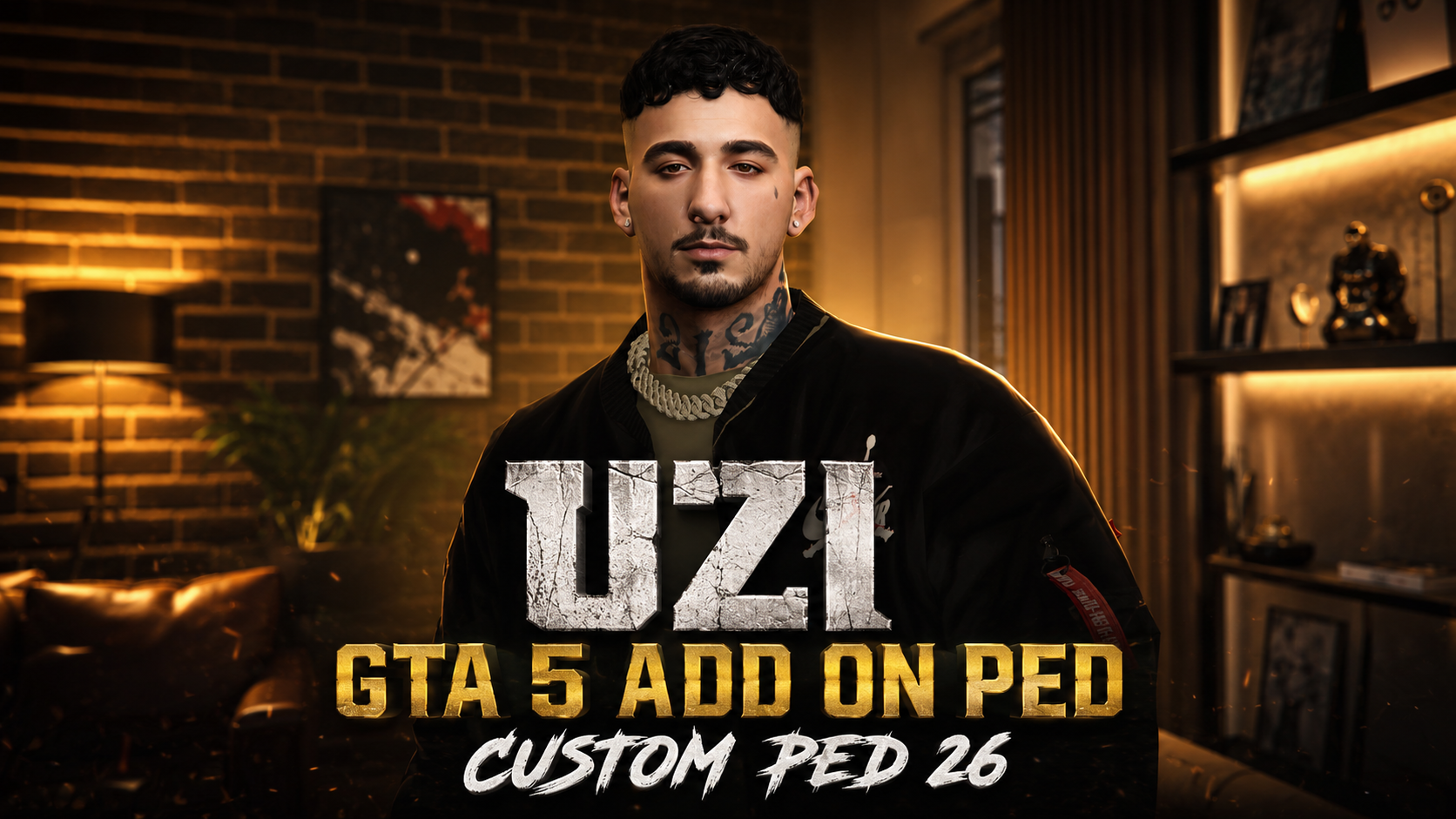 Uzi | FiveM Custom Ped 26