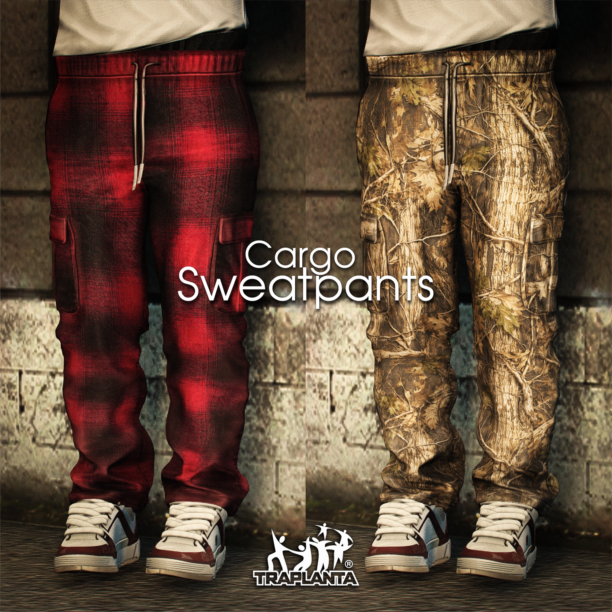 CARGO SWEATPANTS