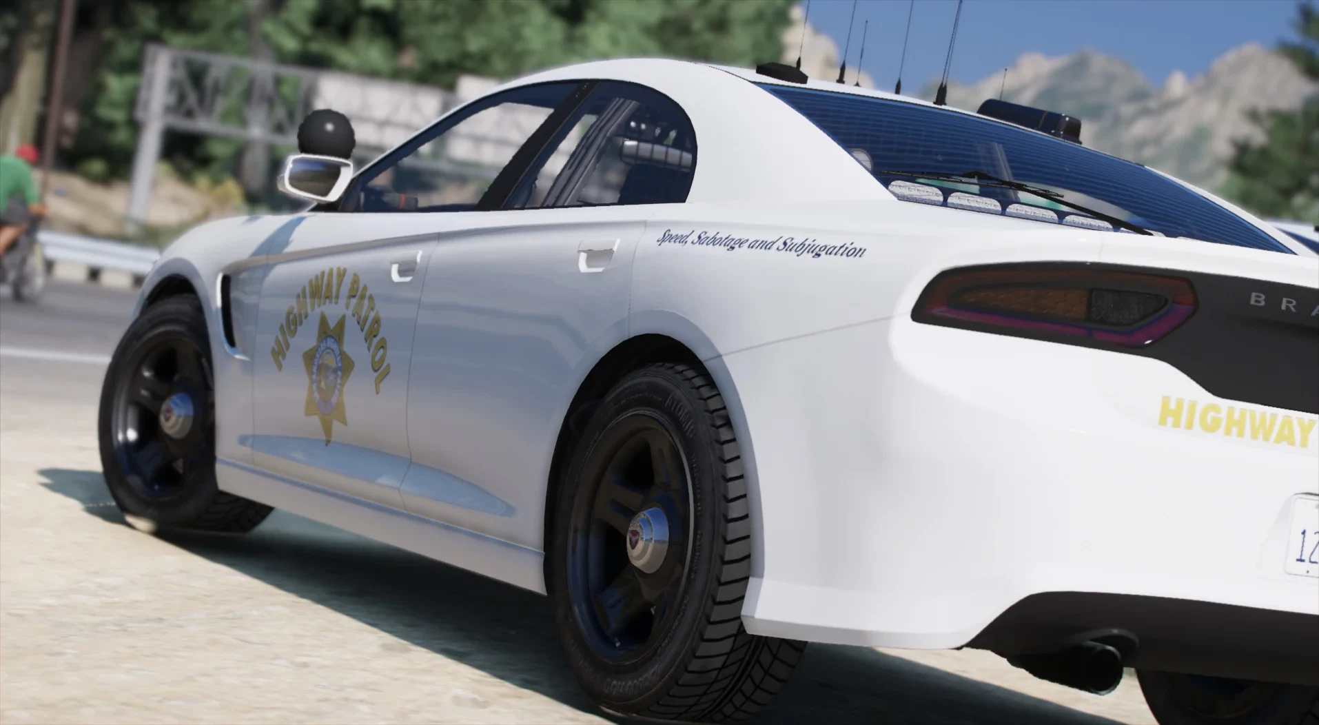 HP - 2023 Polarbear Bravado Police Pursuit Sedan