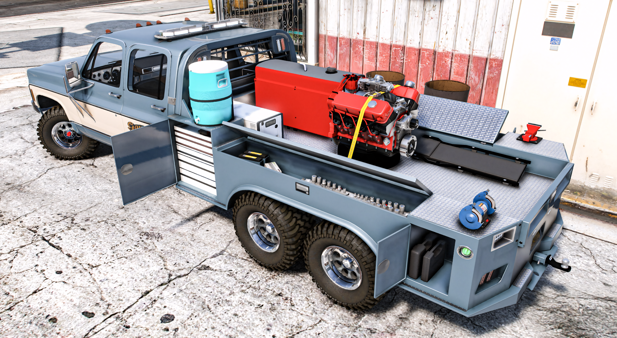 LG Declasse 6x6 SB Mechanic Truck