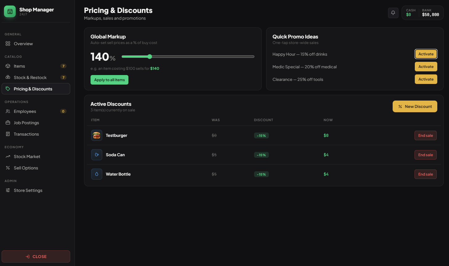 Herd Shop Creator — Player-Owned Shops & In-Game Shop Builder