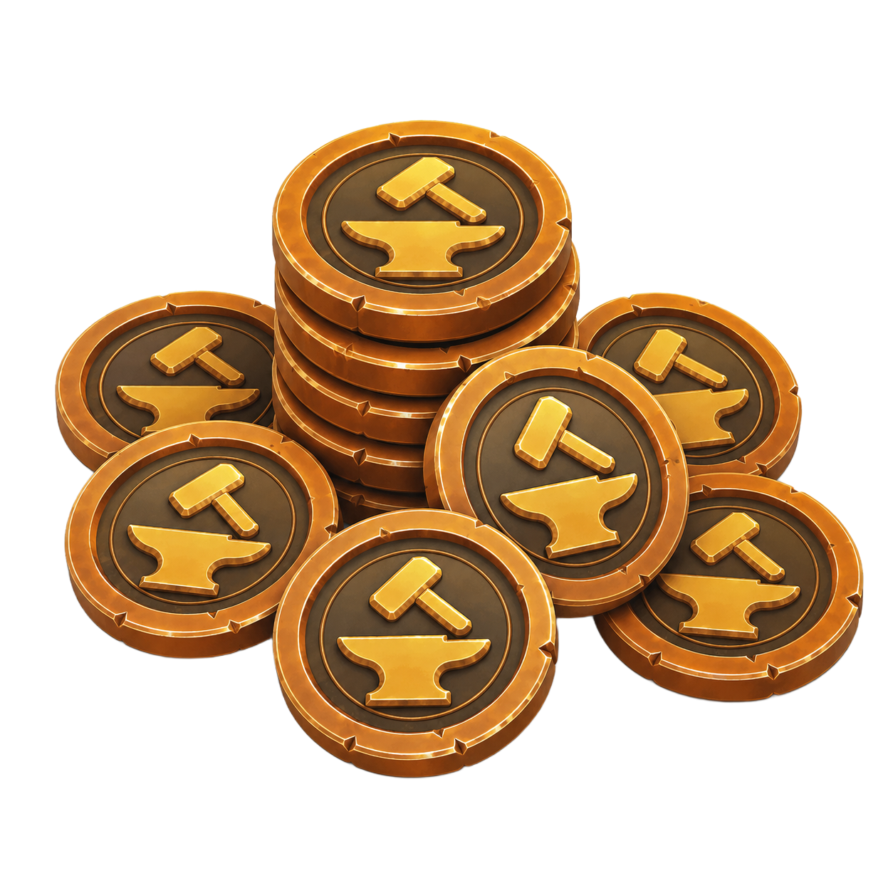 10 Blacksmith Coins
