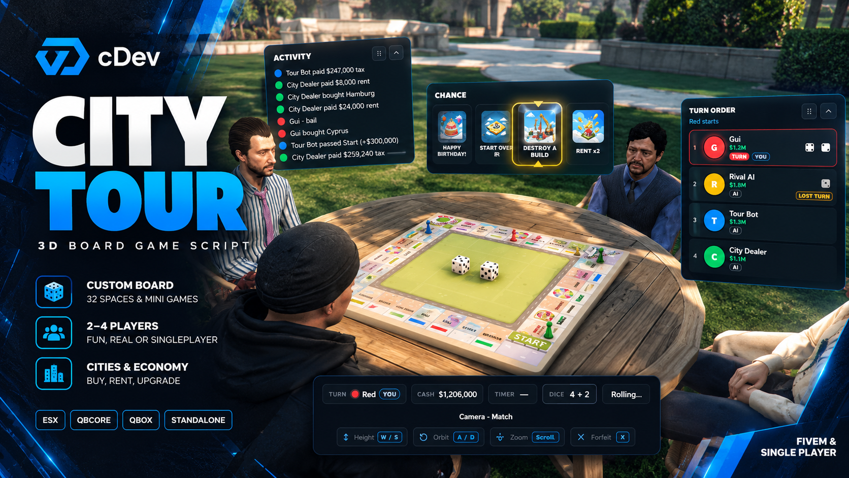 cDev - City Tour 3D Gamning