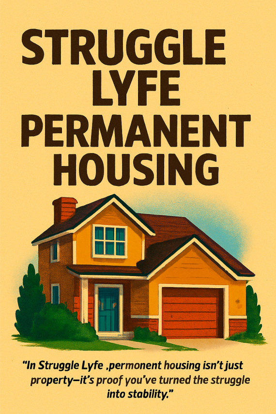 Permanent Housing ~Lifetime Living~