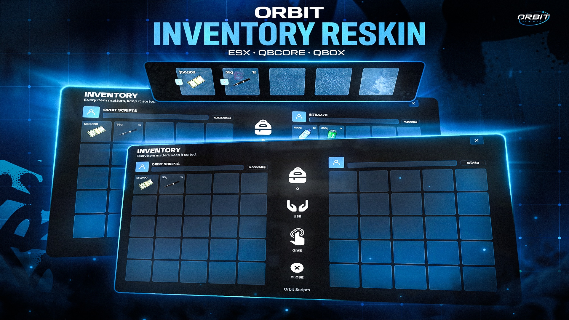 Orbit - Inventory Reskin