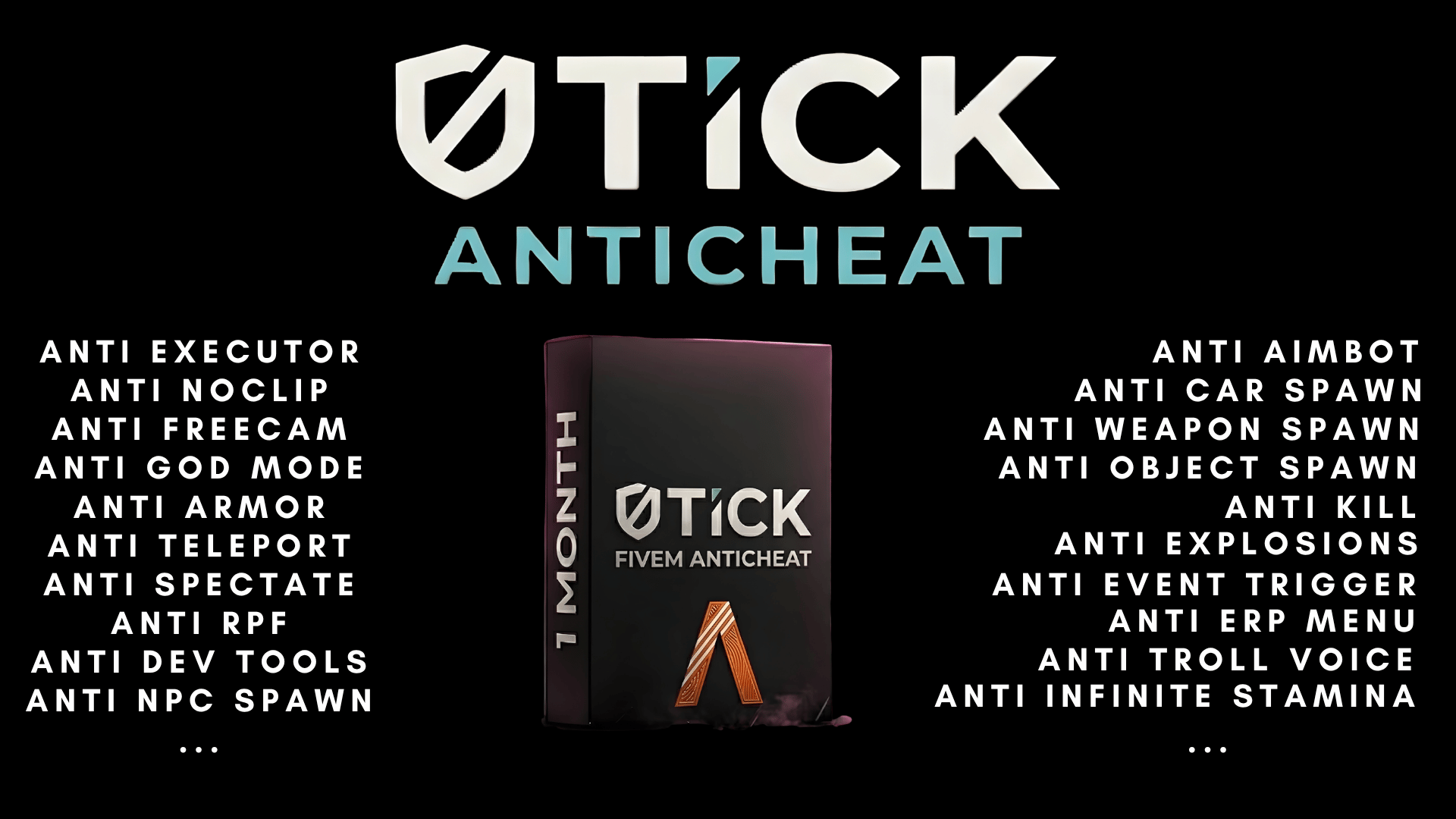 0TICK ANTICHEAT | 1 MONTH