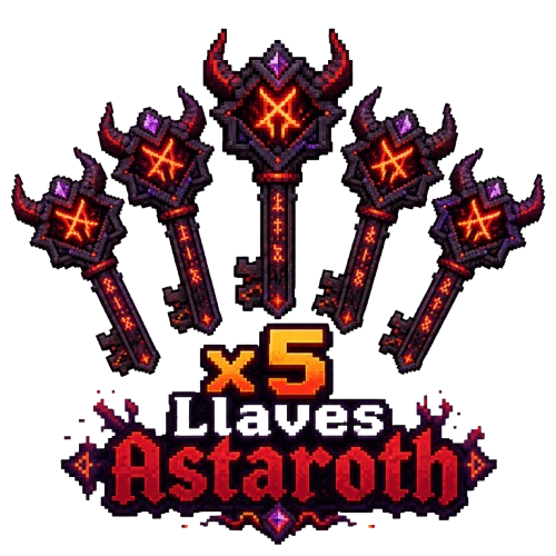 x5 Llaves astaroth