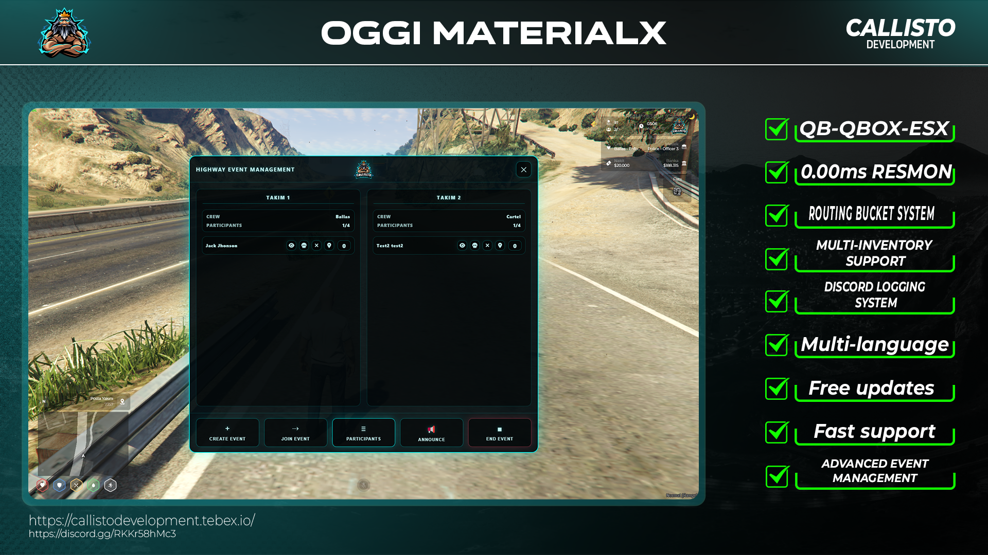 Oggi Highway Event | Advanced Team Battle System