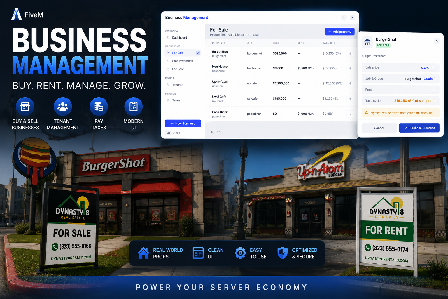 Business Management System (QB, QBX)