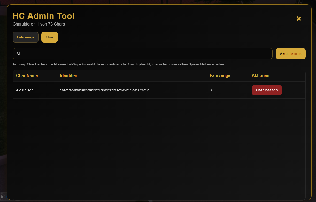 HC_Admintool