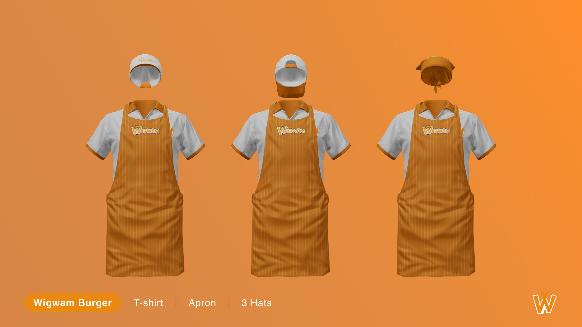 Wigwam Burger Uniform
