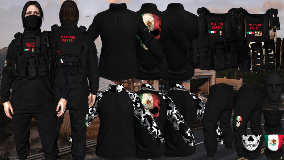 Mexican Cartel StrikeTeam v2 [Male and Female]