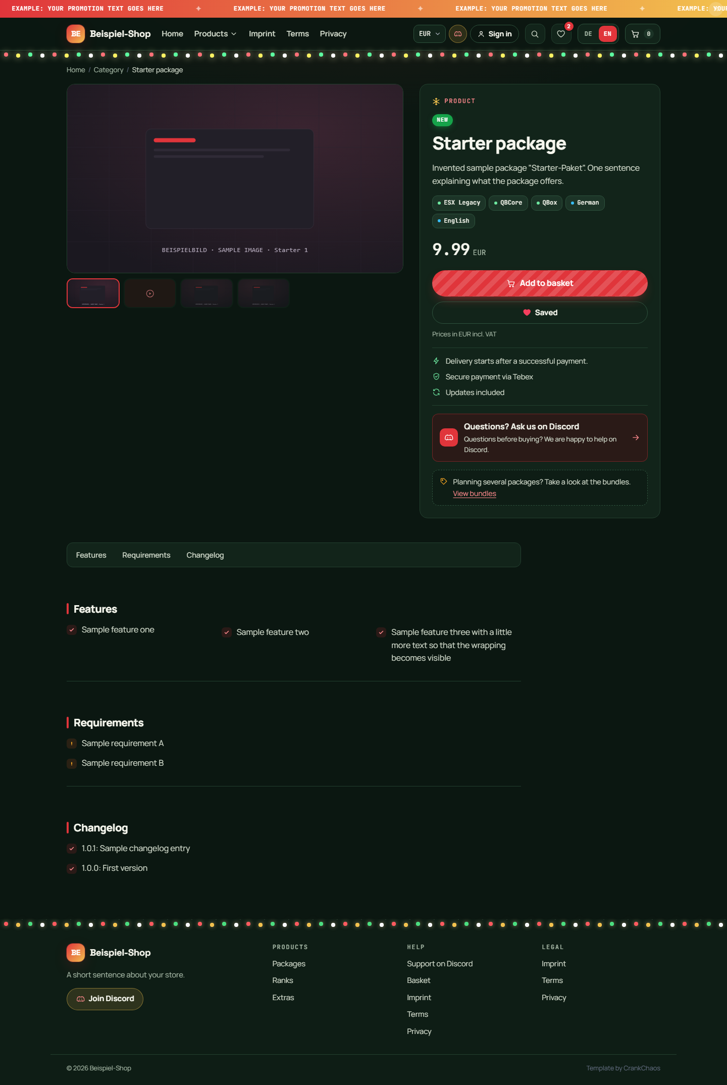 CrankChaos Tebex Template · Seasons – Bild 8
