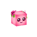 Mascota Cubi Floreado (EXCLUSIVO)