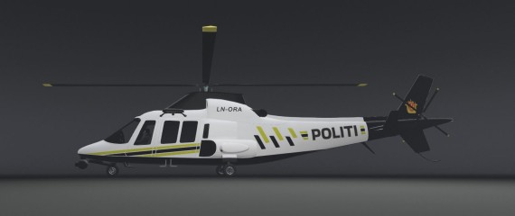 Norwegian Police Helicopter (Swift)