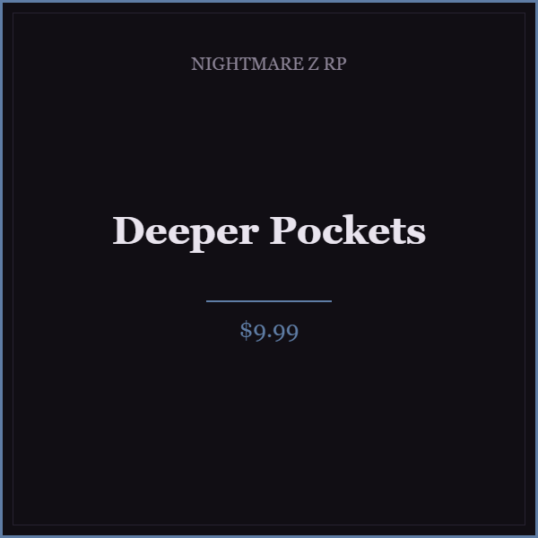 Deeper Pockets