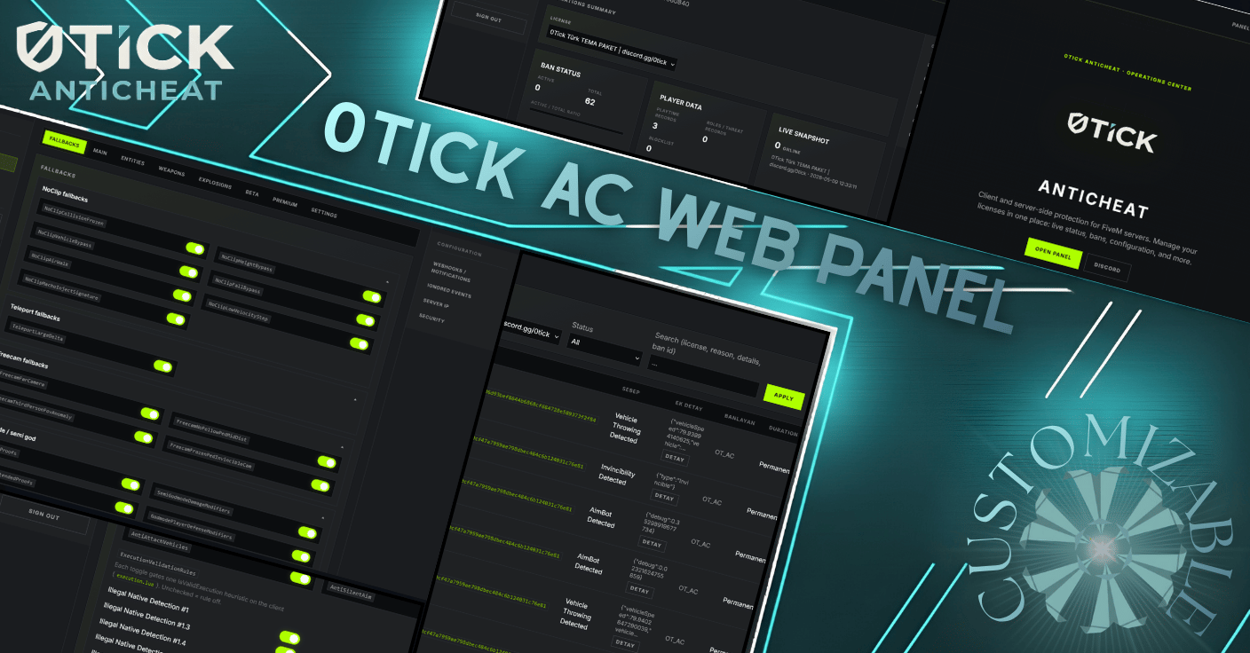 0TICK ANTICHEAT | 3 MONTH