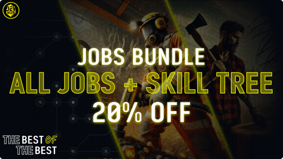 ALL JOBS + SKILL TREE - 20%