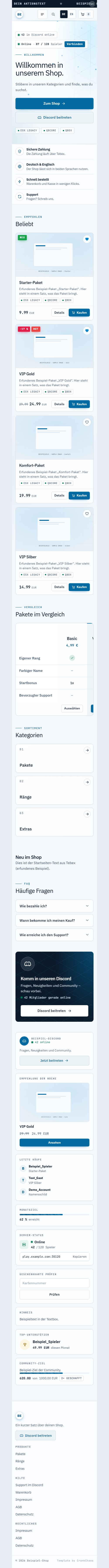 CrankChaos Tebex Template · Frost – Bild 7