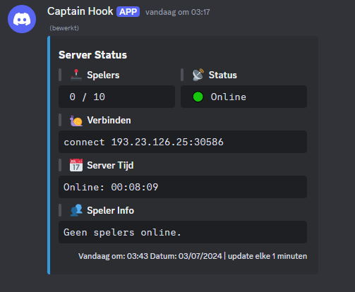 L-ServerStatus in standalone