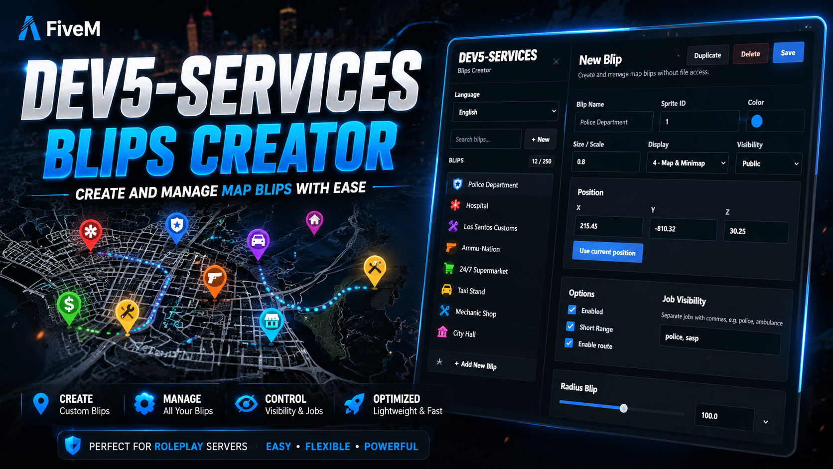 Blips Creator