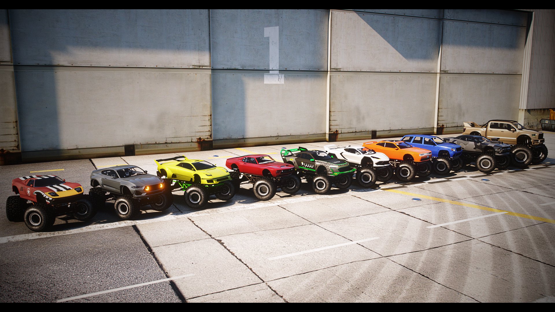Monster Truck Pack 1