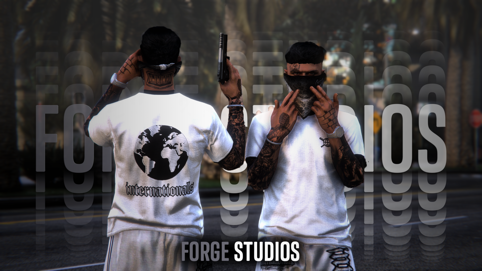 Internationals FiveM clothing pack hero preview