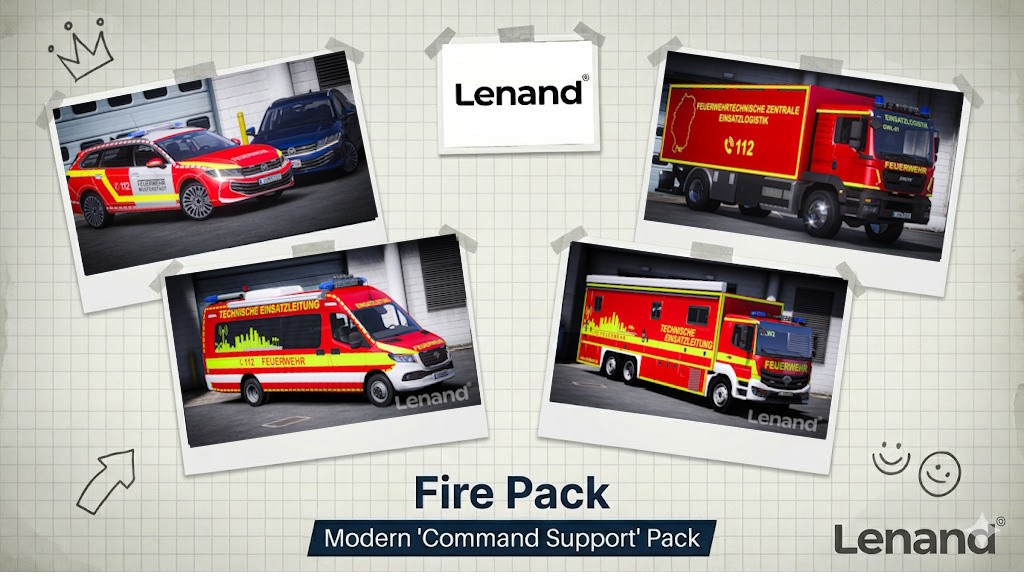 Modern "Command Support" Pack - Upgrade Option - NON-ELS