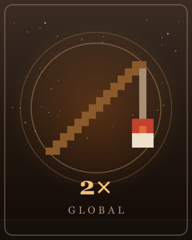 GLOBAL 2.5x Fishing (45m)