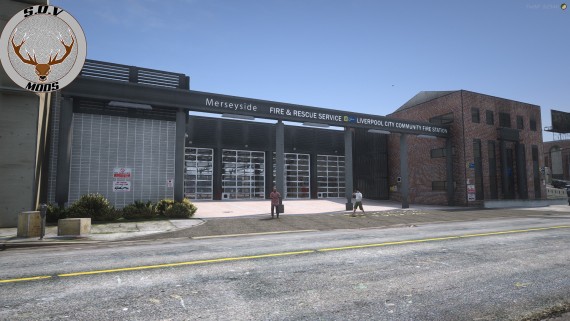 Merseyside Liverpool Fire Station