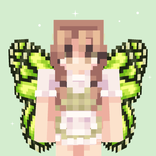 Green Butterfly Wings