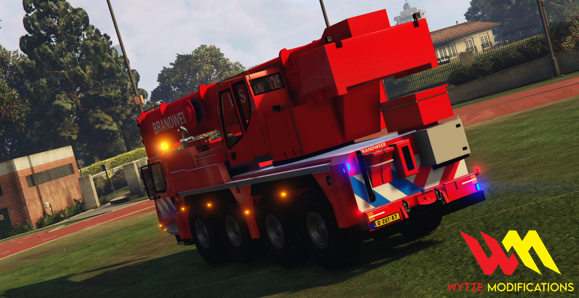 Benefactor FireDepartment Crane [WM_Vehiclecontroll]