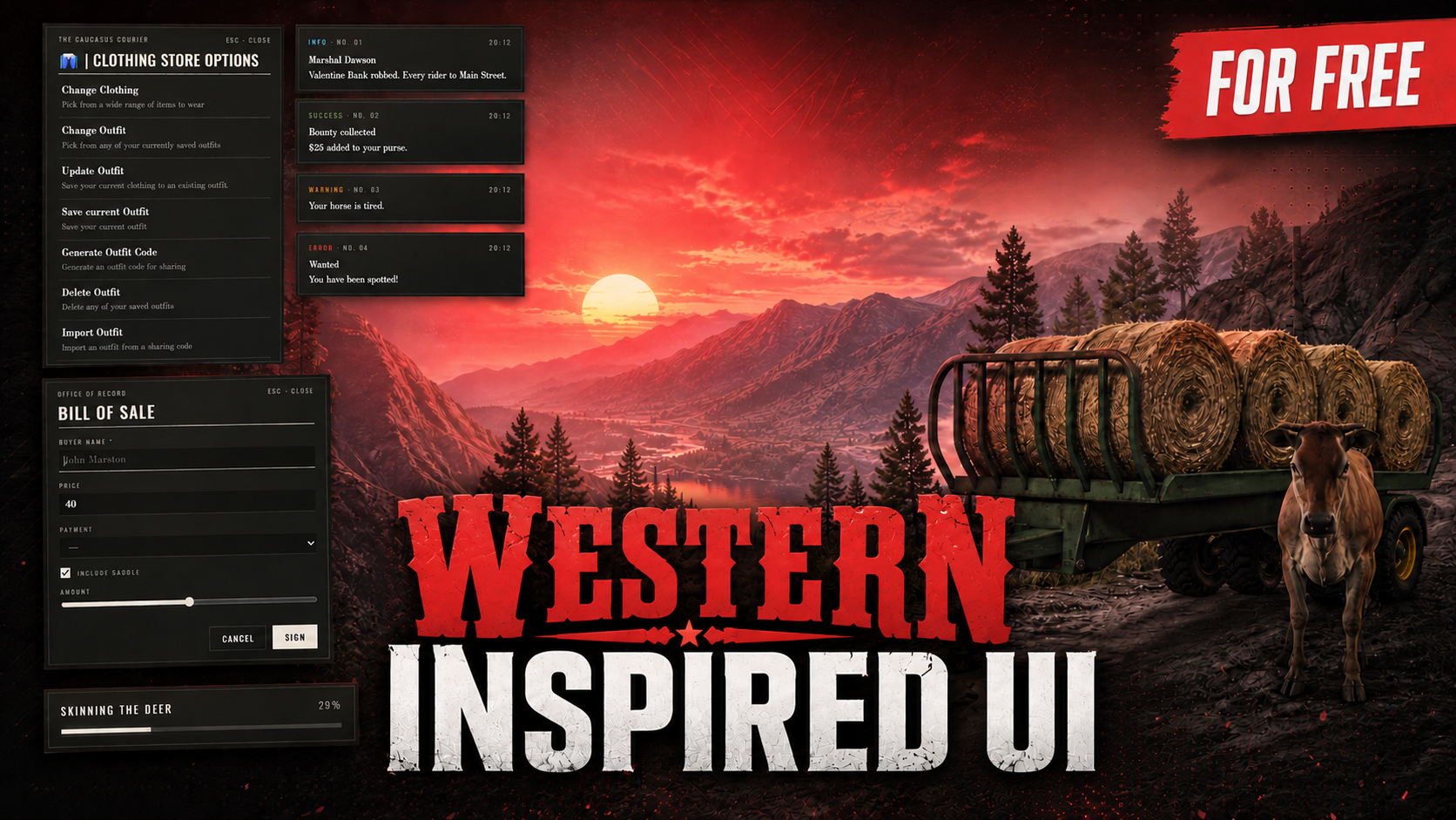 Western UI Pack