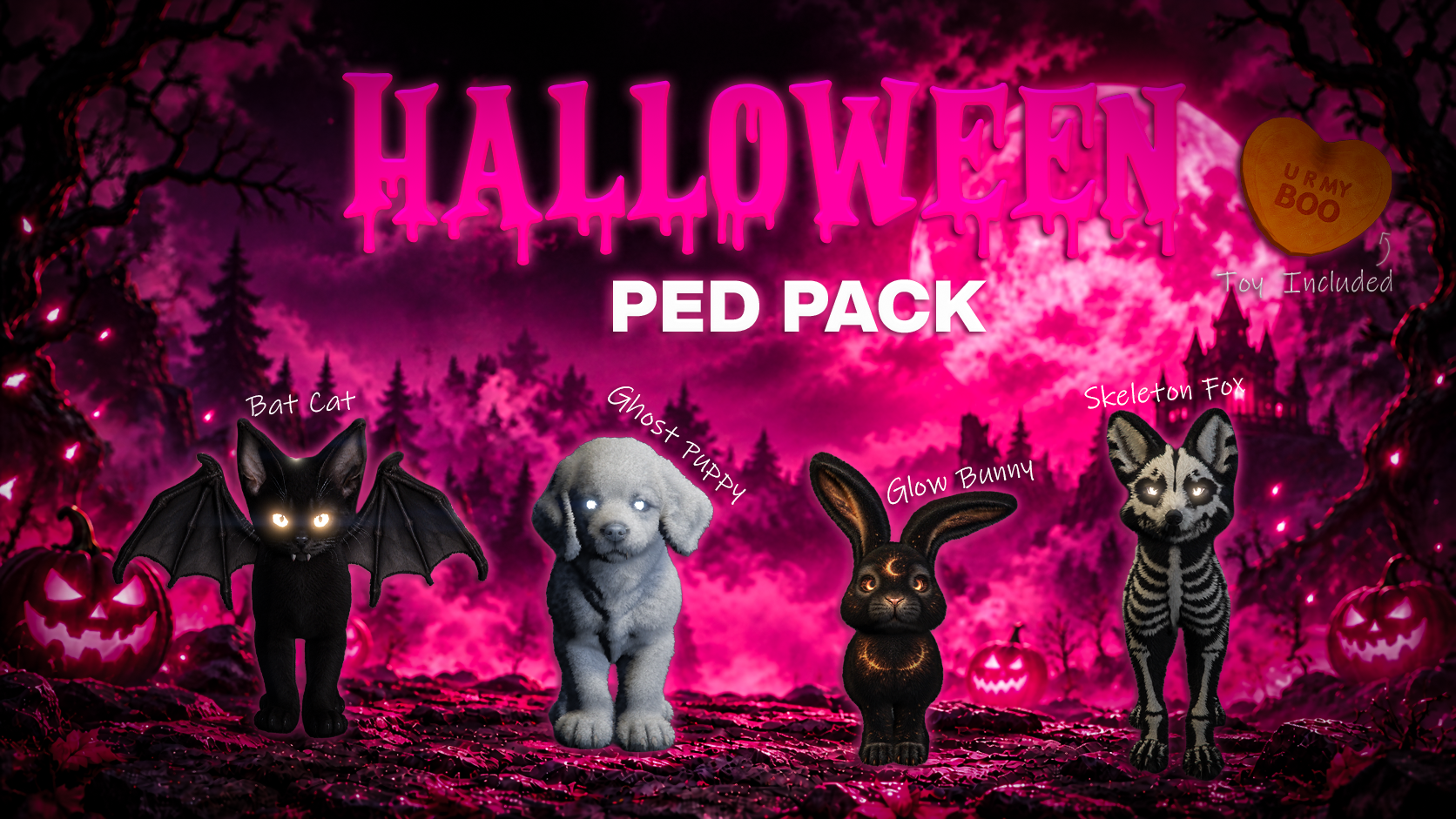 Halloween Ped Pack 🧡 [Unlocked]
